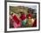 Aymara Women Dance and Spin in Festival of San Andres Celebration, Isla Del Sol, Bolivia-Andrew Watson-Framed Photographic Print