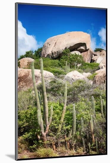 Ayo Rock Formation - Landmark on Aruba (Caribbean)-PlusONE-Mounted Photographic Print