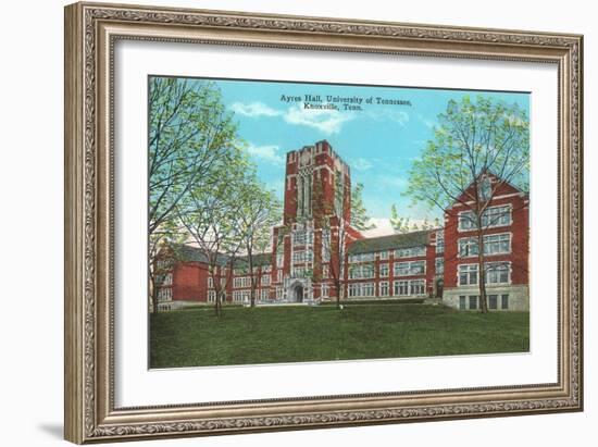 Ayres Hall, University of Tennessee, Knoxville, Tennessee-null-Framed Art Print