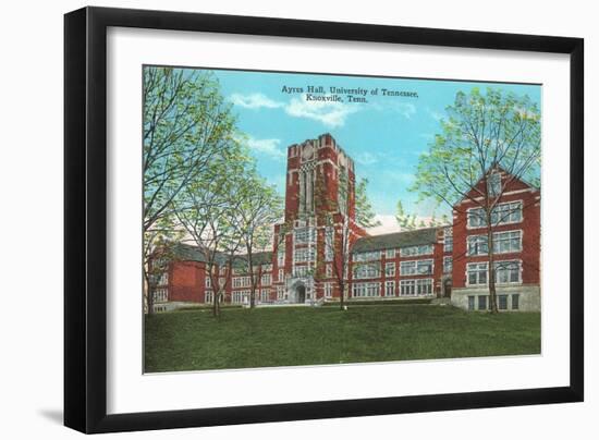 Ayres Hall, University of Tennessee, Knoxville, Tennessee-null-Framed Art Print