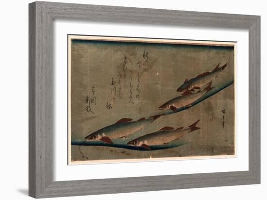 Ayu Zu-Utagawa Hiroshige-Framed Giclee Print