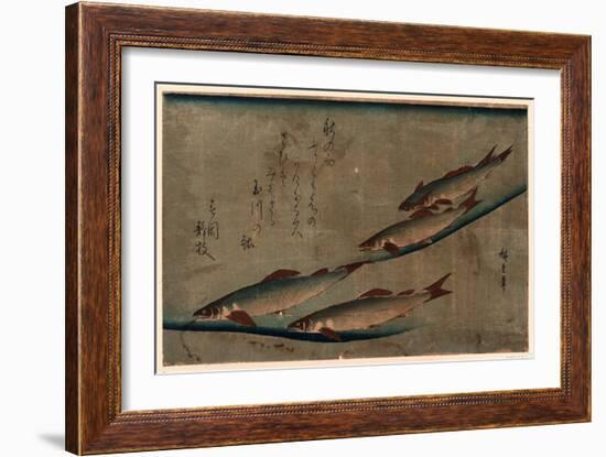 Ayu Zu-Utagawa Hiroshige-Framed Giclee Print