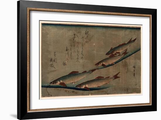 Ayu Zu-Utagawa Hiroshige-Framed Giclee Print