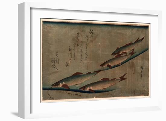 Ayu Zu-Utagawa Hiroshige-Framed Giclee Print