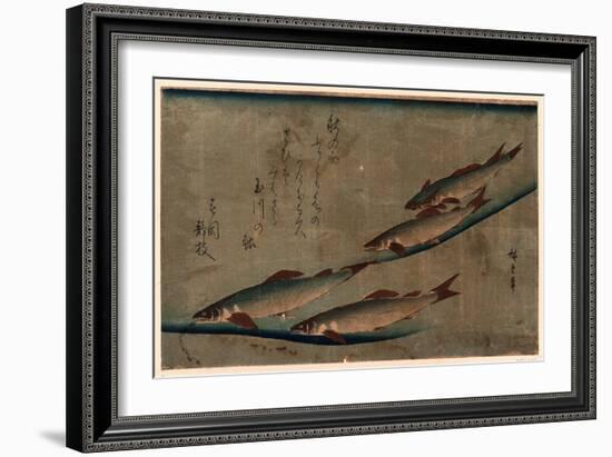 Ayu Zu-Utagawa Hiroshige-Framed Giclee Print