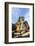 Ayutthaya, Thailand. Large Buddha at Wat Phra Mahathat, Ayutthaya Historical Park, near Bangkok-Miva Stock-Framed Photographic Print