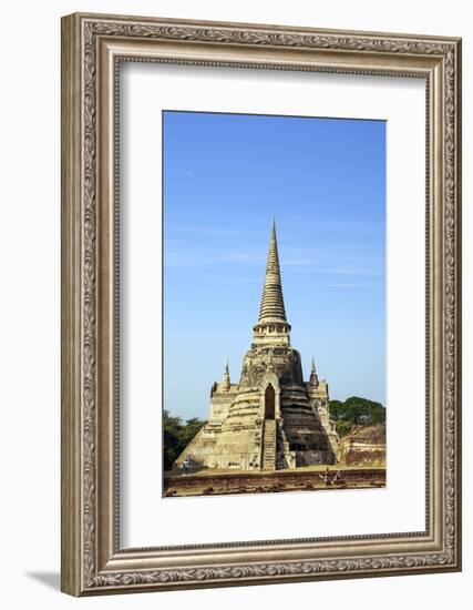 Ayutthaya, Thailand. The temples of Wat Phra Mahathat-Miva Stock-Framed Photographic Print