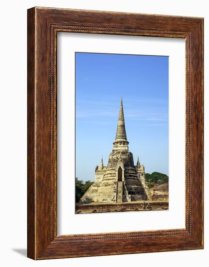 Ayutthaya, Thailand. The temples of Wat Phra Mahathat-Miva Stock-Framed Photographic Print