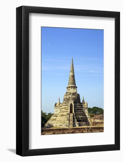 Ayutthaya, Thailand. The temples of Wat Phra Mahathat-Miva Stock-Framed Photographic Print