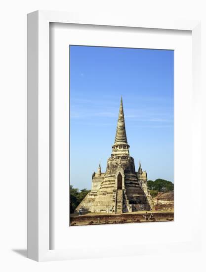 Ayutthaya, Thailand. The temples of Wat Phra Mahathat-Miva Stock-Framed Photographic Print