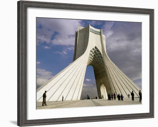 Azadi Tower, Teheran, Iran, Middle East-Sergio Pitamitz-Framed Photographic Print