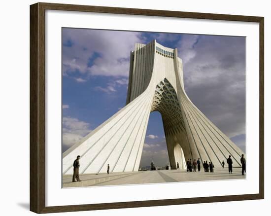 Azadi Tower, Teheran, Iran, Middle East-Sergio Pitamitz-Framed Photographic Print