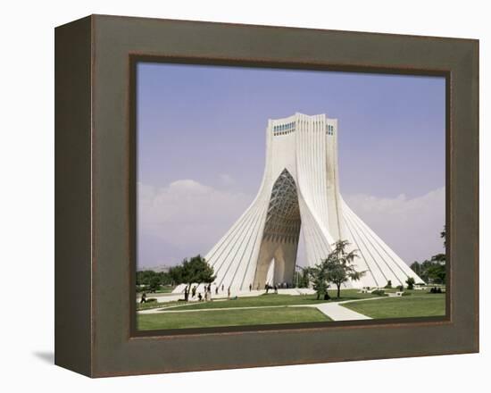 Azadi Tower, Teheran, Iran, Middle East-Sergio Pitamitz-Framed Premier Image Canvas