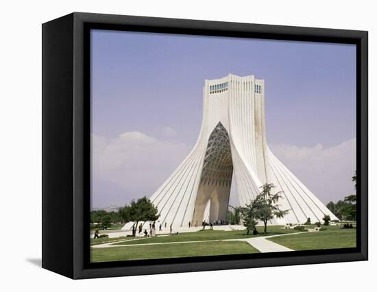 Azadi Tower, Teheran, Iran, Middle East-Sergio Pitamitz-Framed Premier Image Canvas