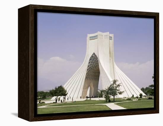 Azadi Tower, Teheran, Iran, Middle East-Sergio Pitamitz-Framed Premier Image Canvas