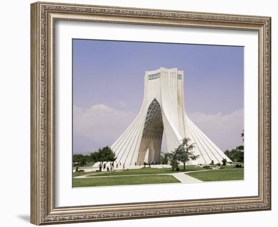 Azadi Tower, Teheran, Iran, Middle East-Sergio Pitamitz-Framed Photographic Print