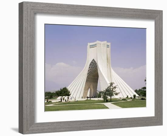 Azadi Tower, Teheran, Iran, Middle East-Sergio Pitamitz-Framed Photographic Print