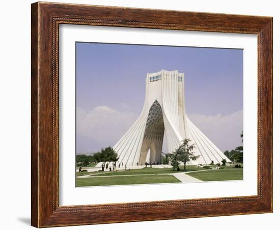 Azadi Tower, Teheran, Iran, Middle East-Sergio Pitamitz-Framed Photographic Print