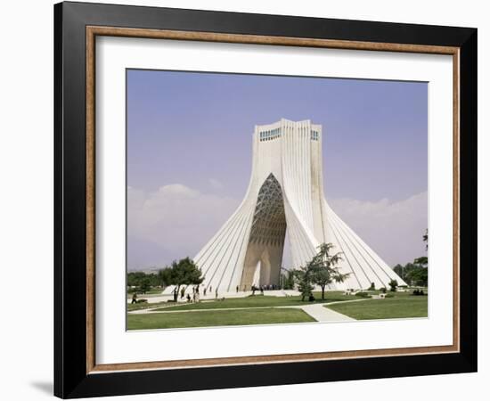 Azadi Tower, Teheran, Iran, Middle East-Sergio Pitamitz-Framed Photographic Print