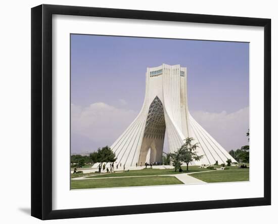 Azadi Tower, Teheran, Iran, Middle East-Sergio Pitamitz-Framed Photographic Print