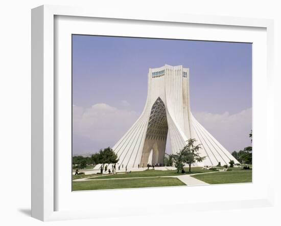 Azadi Tower, Teheran, Iran, Middle East-Sergio Pitamitz-Framed Photographic Print