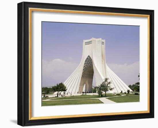 Azadi Tower, Teheran, Iran, Middle East-Sergio Pitamitz-Framed Photographic Print