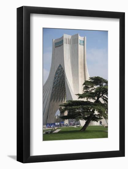 Azadi Tower, Tehran, Iran, Western Asia-Eitan Simanor-Framed Photographic Print