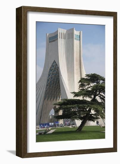 Azadi Tower, Tehran, Iran, Western Asia-Eitan Simanor-Framed Photographic Print