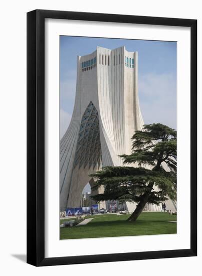 Azadi Tower, Tehran, Iran, Western Asia-Eitan Simanor-Framed Photographic Print