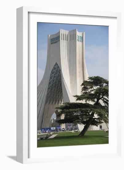 Azadi Tower, Tehran, Iran, Western Asia-Eitan Simanor-Framed Photographic Print