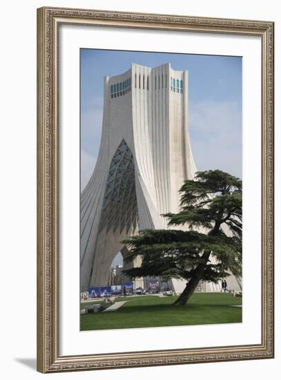 Azadi Tower, Tehran, Iran, Western Asia-Eitan Simanor-Framed Photographic Print