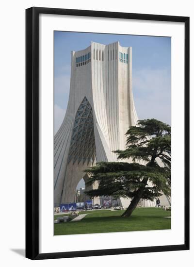 Azadi Tower, Tehran, Iran, Western Asia-Eitan Simanor-Framed Photographic Print