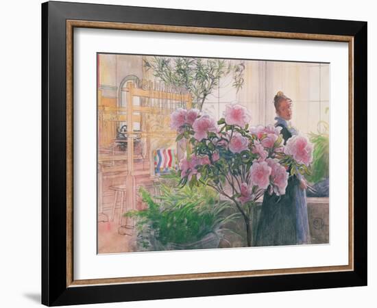 Azalea, 1906-Carl Larsson-Framed Giclee Print