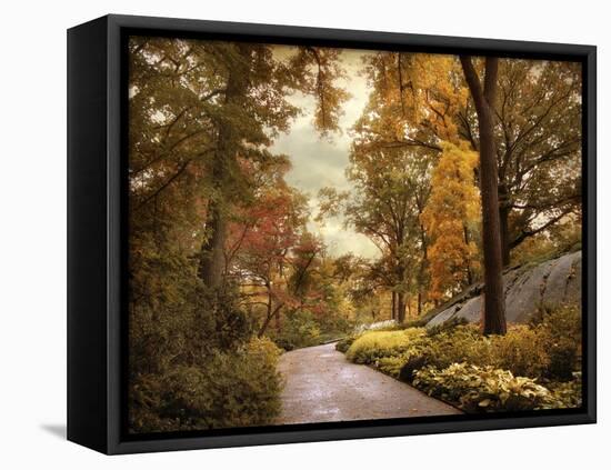 Azalea Garden in Autumn-Jessica Jenney-Framed Premier Image Canvas