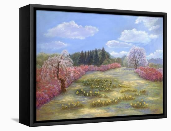 Azalea Meadow-Judy Mastrangelo-Framed Premier Image Canvas