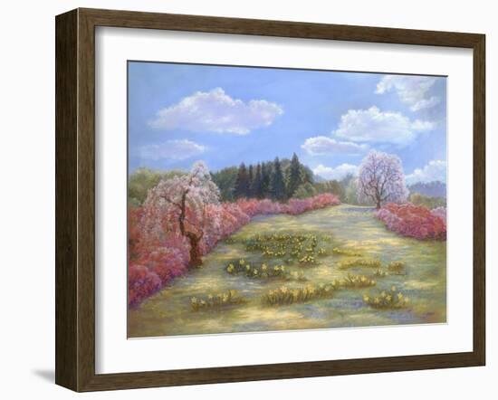 Azalea Meadow-Judy Mastrangelo-Framed Giclee Print