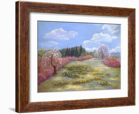 Azalea Meadow-Judy Mastrangelo-Framed Giclee Print