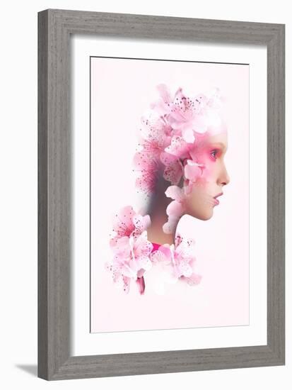 Azalea-null-Framed Art Print