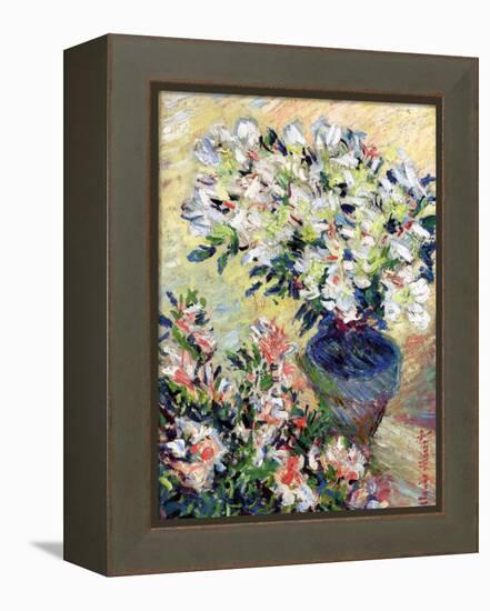 Azaleas, 1885-Claude Monet-Framed Premier Image Canvas