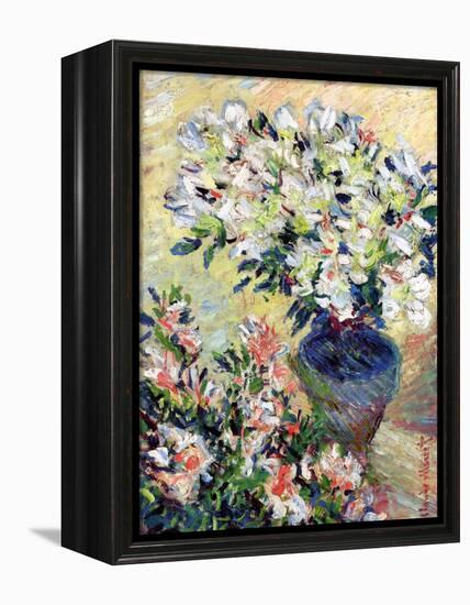 Azaleas, 1885-Claude Monet-Framed Premier Image Canvas
