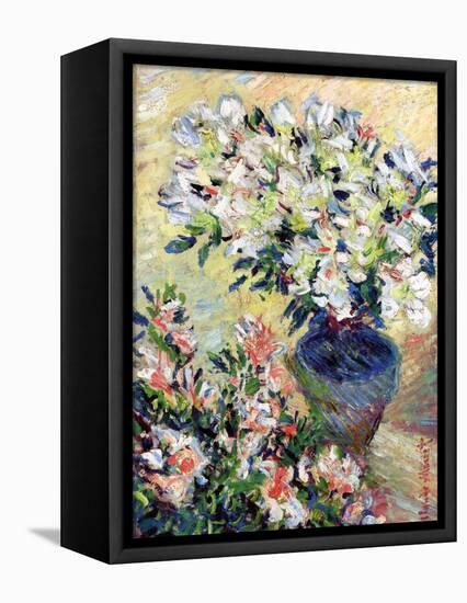 Azaleas, 1885-Claude Monet-Framed Premier Image Canvas