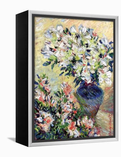 Azaleas, 1885-Claude Monet-Framed Premier Image Canvas