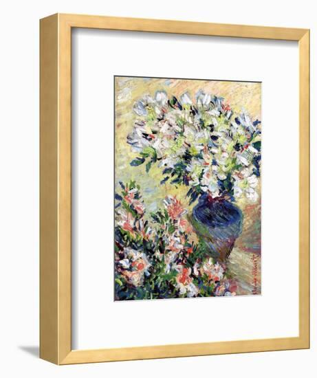 Azaleas, 1885-Claude Monet-Framed Premium Giclee Print