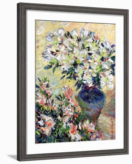 Azaleas, 1885-Claude Monet-Framed Giclee Print