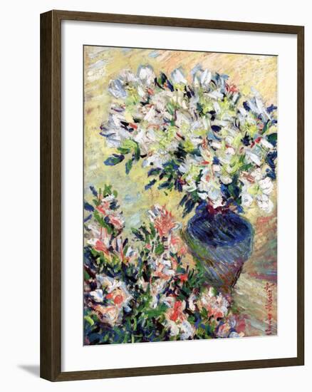 Azaleas, 1885-Claude Monet-Framed Giclee Print