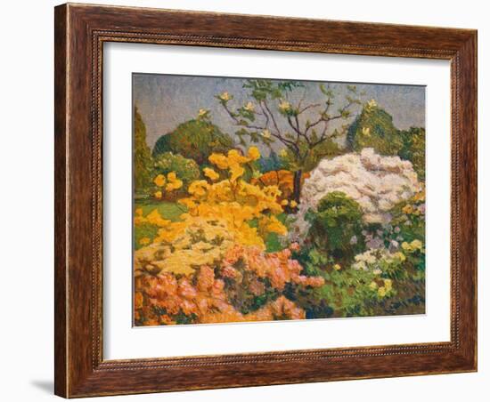 'Azaleas, Kew Gardens', c1914-Emile Claus-Framed Giclee Print