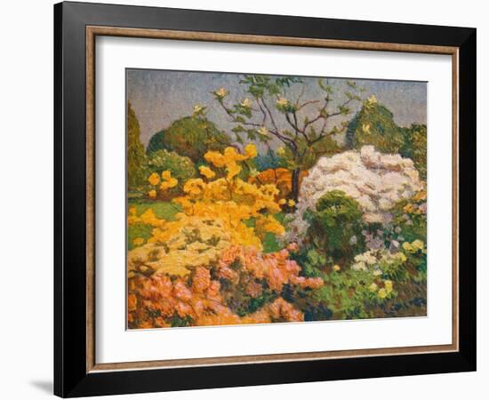 'Azaleas, Kew Gardens', c1914-Emile Claus-Framed Giclee Print