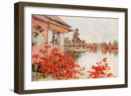 Azaleas, Nagaoka-Ella Du Cane-Framed Giclee Print