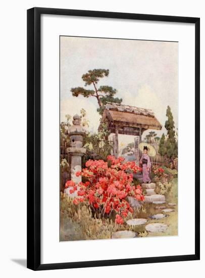 Azaleas-Ella Du Cane-Framed Giclee Print