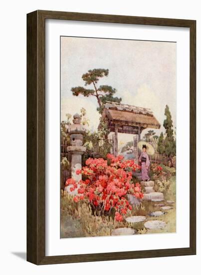 Azaleas-Ella Du Cane-Framed Giclee Print